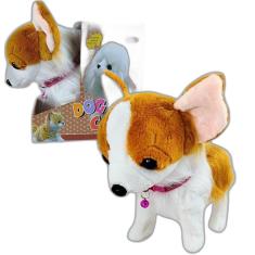 Cachorrinho De Pelúcia Late E Anda E Abana O Rabo - Castela