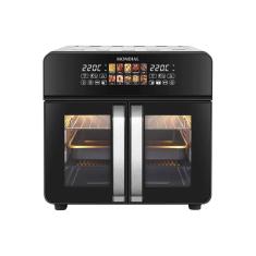Fritadeira Air Fryer Mondial Oven AFDO-25L-FD Preto/Inox