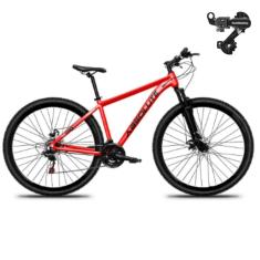 Bicicleta Aro 29 Absolute Nero 5 21 Marchas Mtb Indexada Alumínio Suspensão 80mm Cambio Tras Shimano-Unissex