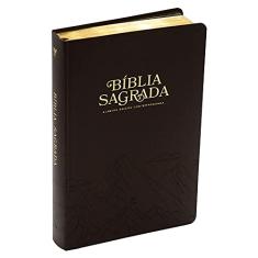 Bíblia Sagrada AEC - Letra Grande - Capa Marrom