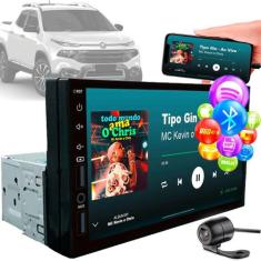 Central Multimídia Usb Mp5 Player 7 Pol 1 Din Fiat Toro - First Option