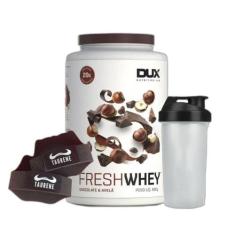 Fresh Whey Isolado Belga 900G Luva Taurene +  - Dux - Dux Nutrition