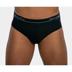 Cueca Slip Microfibra Sem Costura Trifil, Preto, EG