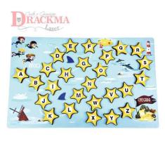 Brinquedo educativo -  Fundo do Mar - Alfabeto ou Números - Drackma