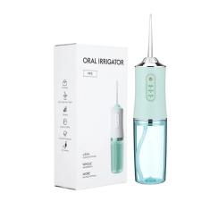 Irrigador Oral Limpa Dentes 220Ml Portatil Limpeza Profunda