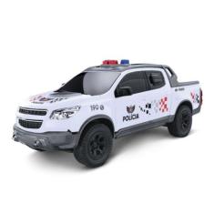 Carro Carrinho Viatura Pick-Up S10 Policia Miniatura - Modelos - RJ, M