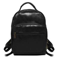 Mochila de Couro Theo – Preto-Unissex