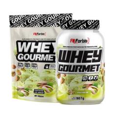 Kit Pote + Refil Whey Protein Gourmet - FN Forbis Nutrition, Único, Pi