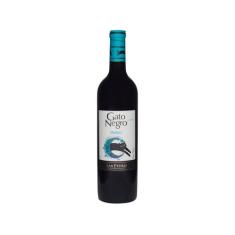 Vinho gato negro malbec tinto 750ml, Seco, Tinto