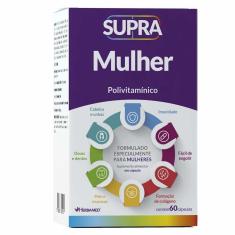 Supra Mulher Polivitamínico   60 Cápsulas   Herbamed-Unissex