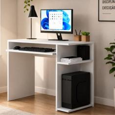 Mesa para Computador Gamer Home Office com Suporte CPU - JM3 MÓVEIS, B