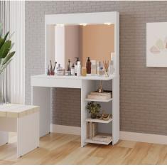 Penteadeira Camarim Eliza 1 Gaveta -150x92cm Branco