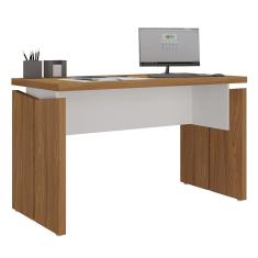 Mesa Para Escritório Home Office 145cm Corp A06 Freijó/Branco - Mpozenato