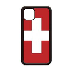 Capa com bandeira nacional da Suíça para iPhone 11 Pro Max para Apple Mobile Case
