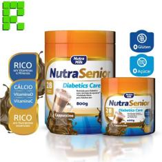 Nutra Senior 50+ Diabetics Care 400g - 28 Vitaminas e Minerais - ZERO 
