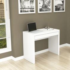 Mesa para Computador Me4107 -1 Gaveta - Em MDP - Tecnomobili - Branco