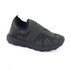 Tênis Infantil Bloompy New York Slip On 9904 Com Elástico-Unissex