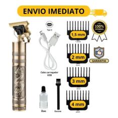 Barbeador Eletrico Barba Cabelo Peito Perna Pelos Corpo Tp - FXConectt