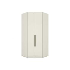 Guarda Roupa Closet de Quarto de Canto Oblíquo MC05 Seletto c/ 2 Portas e 3 Gavetas Areia - Henn