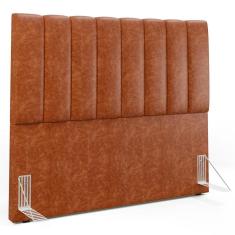 Cabeceira Cama Box Casal 140 Cm Dália W01 Couríssimo Camel