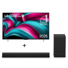 Combo Smart TV LG OLED evo AI C5 48" 2025 + Soundbar S40T 300W RMS, 2.1 Canais, Dolby Digital - OLED48C5.S40T