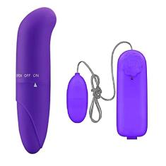 Kit Vibrador Estimulador Ponto G Aveludado + Massageador Bullet Egg Capsula Vibratoria Multivelocidades - Sexy Shop Delirioss