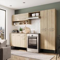 Cozinha Compacta Arizona Classic Carvalho Carraro