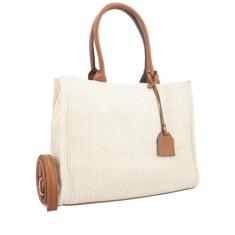 Bolsa Tote Bag em Rafia Joana