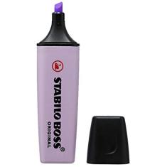 Marca Texto – STABILO BOSS ORIGINAL Pastel – Caixa com 10 unidade – Lilás