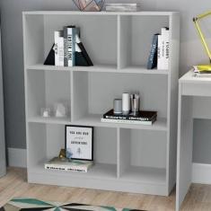 Estante com 6 Nichos B25 - Branco - Emovell, Branco