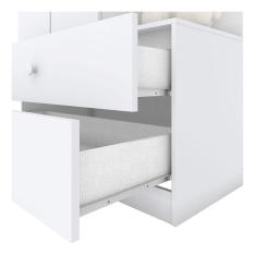 Guarda Roupa Infantil Labirinto 2 Portas Branco Brilho – Henn