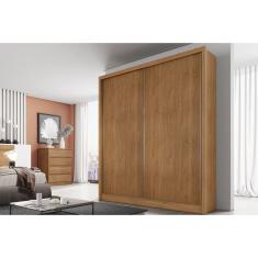 Guarda Roupa 2 Portas de Correr e 3 Gavetas Virtus/Toledo Plus Cumaru - Novo Horizonte