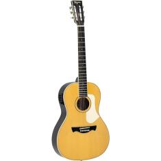 VIOLÃO PARLOR NON-CUTAWAY EQ AÇO T/SPRUCE B/S AGATHIS LATIN AMERICA NAZCA NTABS TAGIMA