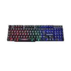 TECLADO GAMER KM5228 RGB RAIBOW ANTI-GHOST, TECLAS ILIMINAD