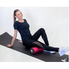 Rolo Massagem Liberação Miofascial 30cm DF1072 Vermelho Dafoca Sports