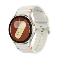 Samsung Galaxy Watch7 Smartwatch 40mm Bluetooth, Galaxy AI, Tela em Cristal de Safira, GPS de Dupla Frequência, Monitoramento avançado de saúde, sono e de coração, Processador de 3nm - Creme