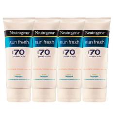 Neutrogena Kit - Protetor Solar Fps70 Neutrogena Sun Fresh X4, Kit