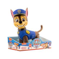 Boneco Chase Gigante 40cm Articulado Patrulha Canina Muito Fofo e Maci