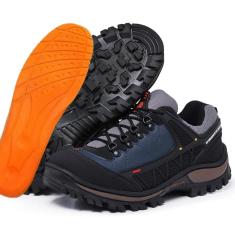 Tênis Masculino Adventure Trekking Caminhada Esporte Trabalho Confortável Costuras Reforçadas-Masculino