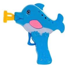 Lança Bolhas De Sabão Golfinho Azul Art Brink
