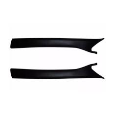 Acabamento Coluna Interna Parabrisa Omega Suprema Par Preto