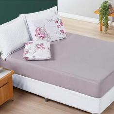 Jogo De Cama Avere Queen 03 Peças - Lilac - Bia Enxovais