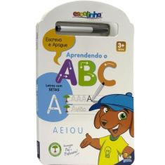 Livro - Escreva e apague: Aprendendo o ABC (Escolinha Todolivro)
