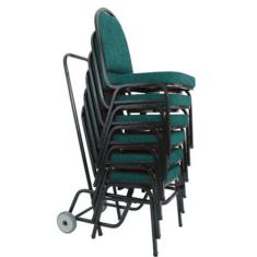 06 Cadeiras para Hotel e Auditório Linha Hotel Verde