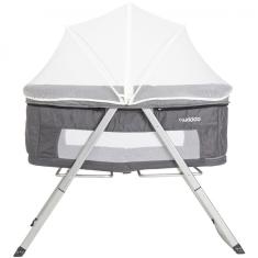 Berço Moisés Desmontavel Kiddo Sleep Melange Grafite