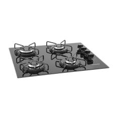 Cooktop 4 Bocas Suggar FG4004AVP A Gás Esmaltado Preto