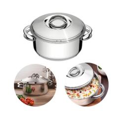 Caçarola Funda 16cm Solar Aço Inox Fundo Triplo Tramontina