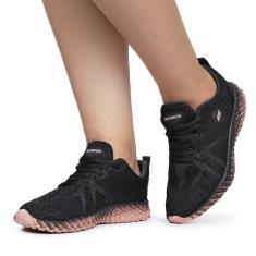 Tênis Feminino Caminhada Academia Corrida Confortável ASC-Feminino