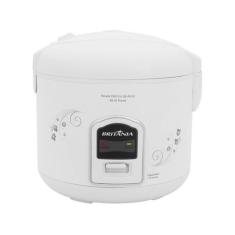 Panela De Arroz Elétrica Britânia 10 Xícaras 4L PA10 220V, Branco, 220