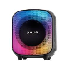 Caixa de Som PartyBox AIWA PB-07 Bluetooth 8H RGB USB TWS Preto, Preto
